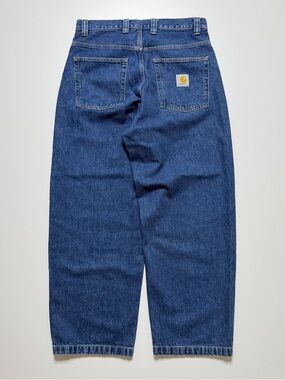 carhartt wip brandon denim jeans stone wash mens small w32